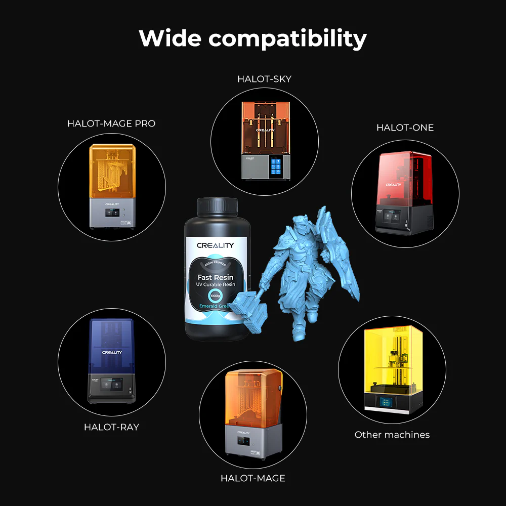 Fast Resin UV Curable Resin 1KG 10 Fast Resin UV Curable Resin 1KG