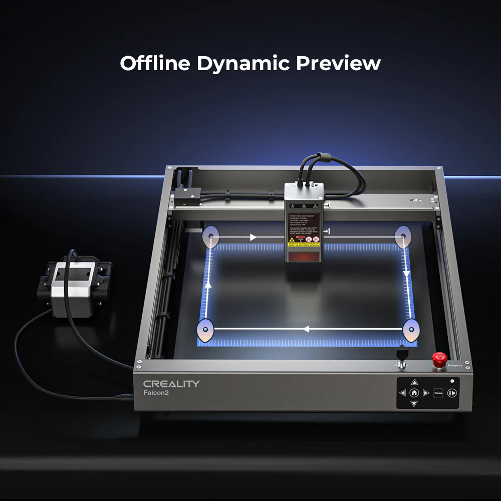 Creality Falcon2 40W Laser Engraver & Cutter 9 Creality Falcon2 40W Laser Engraver & Cutter