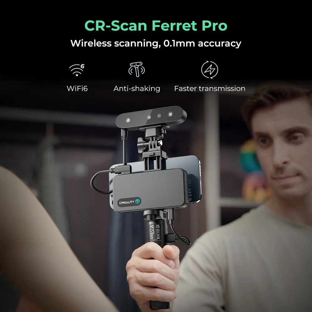 (Back Order) CR-Scan Ferret Pro 3D Scanner